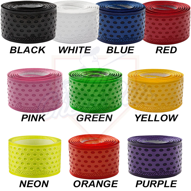 LIZARD SKIN BAT WRAPS DSP "LOTS OF COLORS TO CHOOSE FROM"